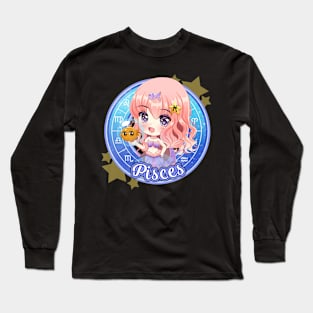 Chibi Pisces Long Sleeve T-Shirt